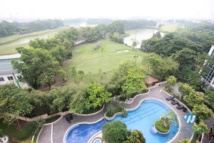 Spacious well finished apartment for rent in Ciputra, Tay Ho